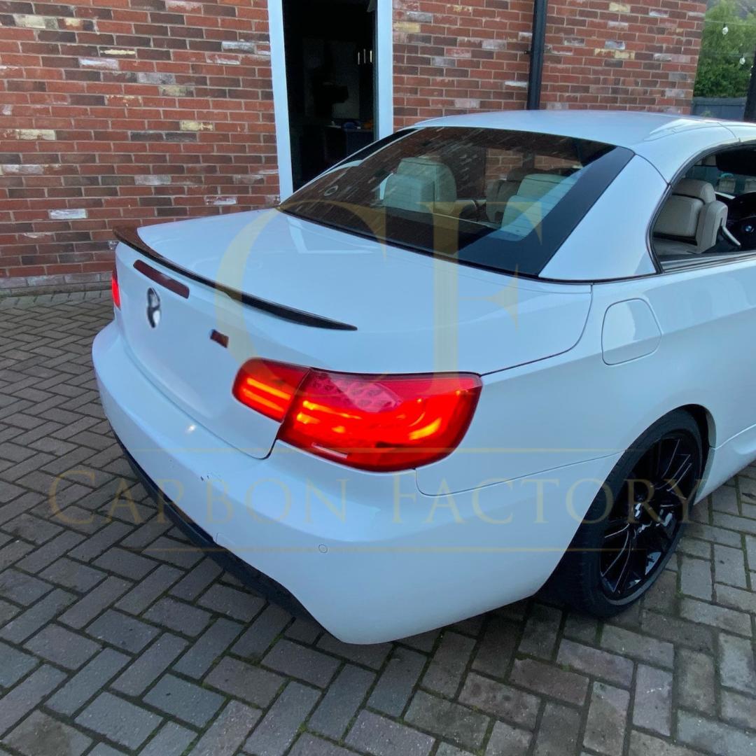 MP Style Gloss Black Boot Spoiler for BMW 3 Series E93 Convertible inc M3 05-13 - Carbon Factory