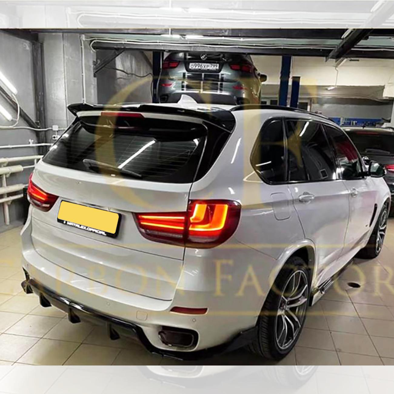 MP Style Gloss Black Roof Spoiler for BMW F15 X5 F85 X5M 14-18 - Carbon Factory