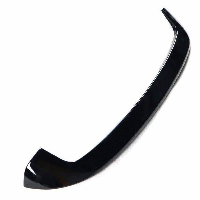 Gloss black MP Style roof spoiler for BMW F20 F21 1 Series 2011-2019, shown installed on the vehicle's rear roof.