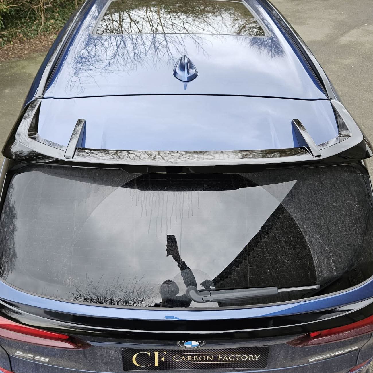MP Style Gloss Black Roof Spoiler for BMW G05 X5 19-25 - Carbon Factory