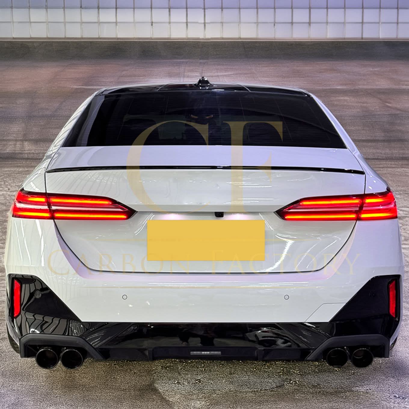 OEM Style Gloss Black Boot Spoiler for BMW G60 5 Series G90 M5 24-Present - Carbon Factory