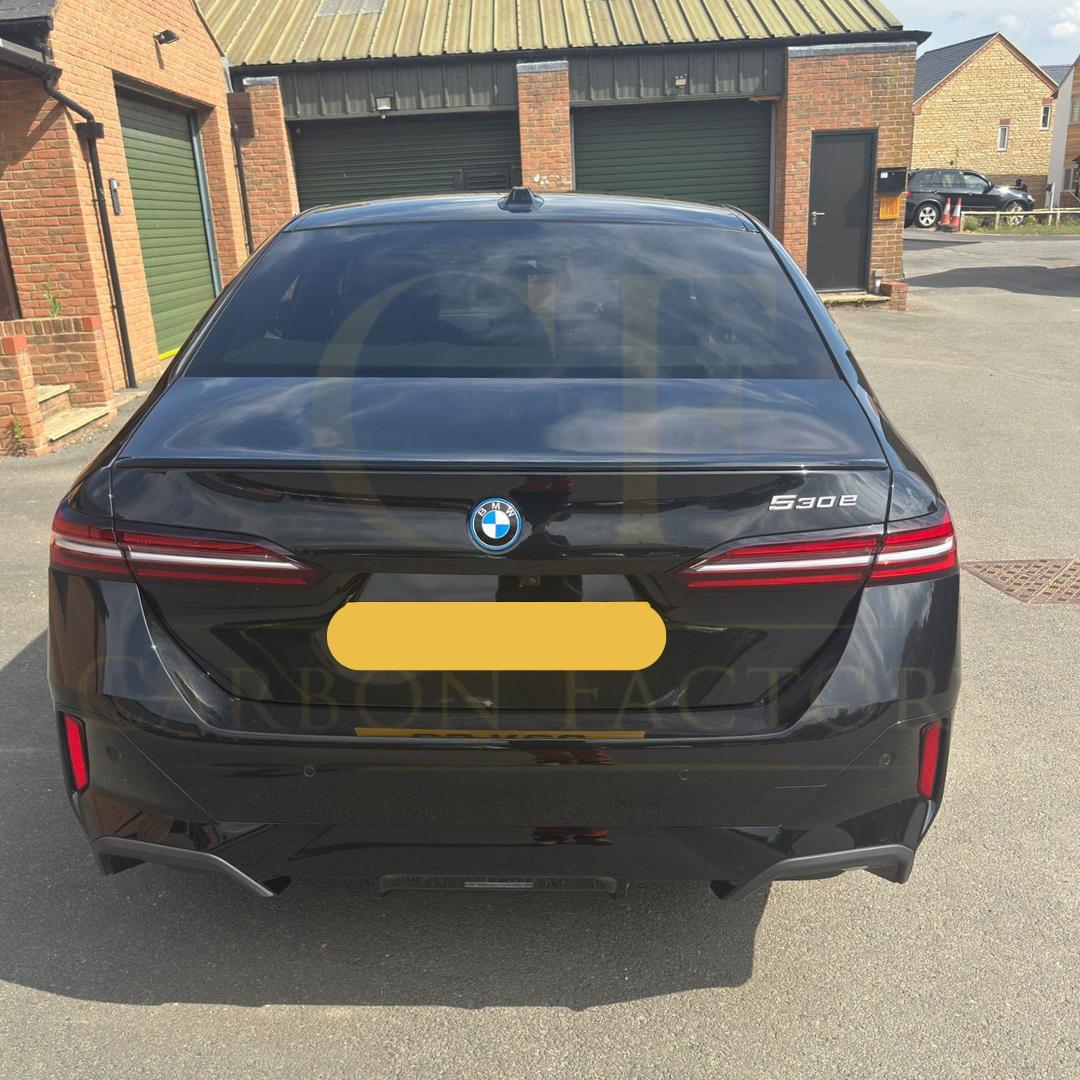 OEM Style Gloss Black Boot Spoiler for BMW G60 5 Series G90 M5 24-Present - Carbon Factory