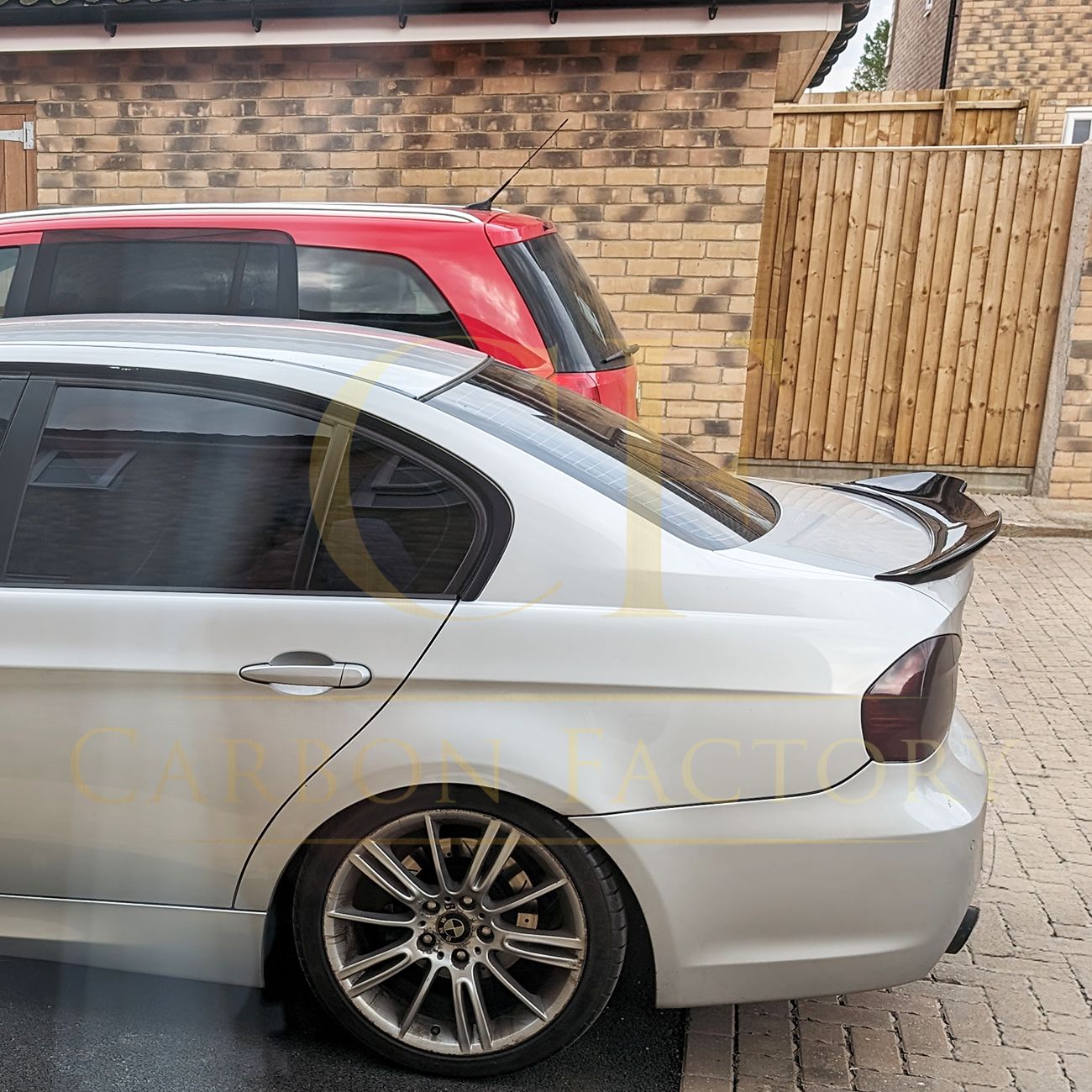 PSM Style Gloss Black Boot Spoiler for BMW 3 Series E90 Saloon inc M3 05-13 - Carbon Factory