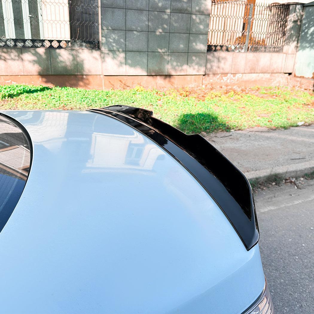 PSM Style Gloss Black Boot Spoiler for BMW E60 5 Series 05-10 - Carbon Factory