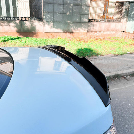 PSM Style Gloss Black Boot Spoiler for BMW E60 5 Series 05-10 - Carbon Factory