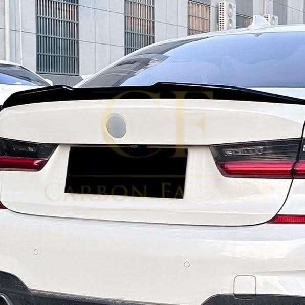 PSM2 Style Gloss Black Boot Spoiler for BMW G20 3 Series G80 M3 19-Present - Carbon Factory