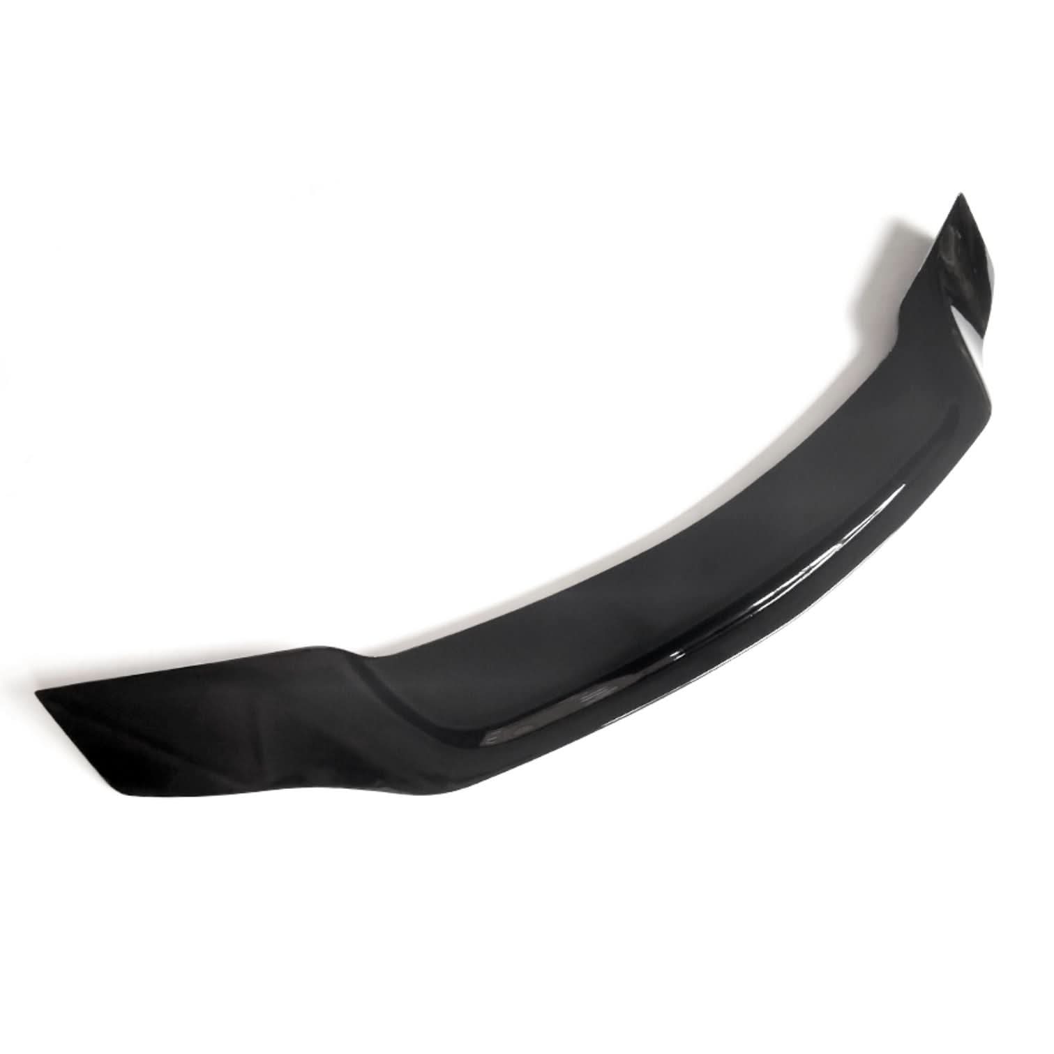 R Style Gloss Black Boot Spoiler for Mercedes Benz W204 C Class Saloon 07-14 - Carbon Factory
