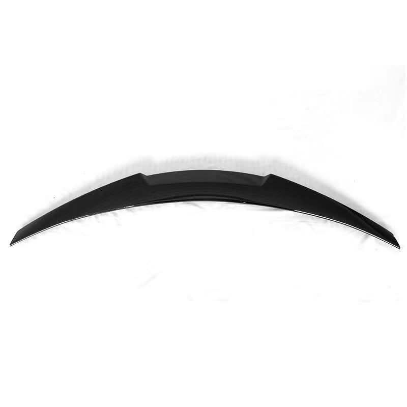 V Style Gloss Black Boot Spoiler for BMW 1 Series E82 2007-2013 - Carbon Factory