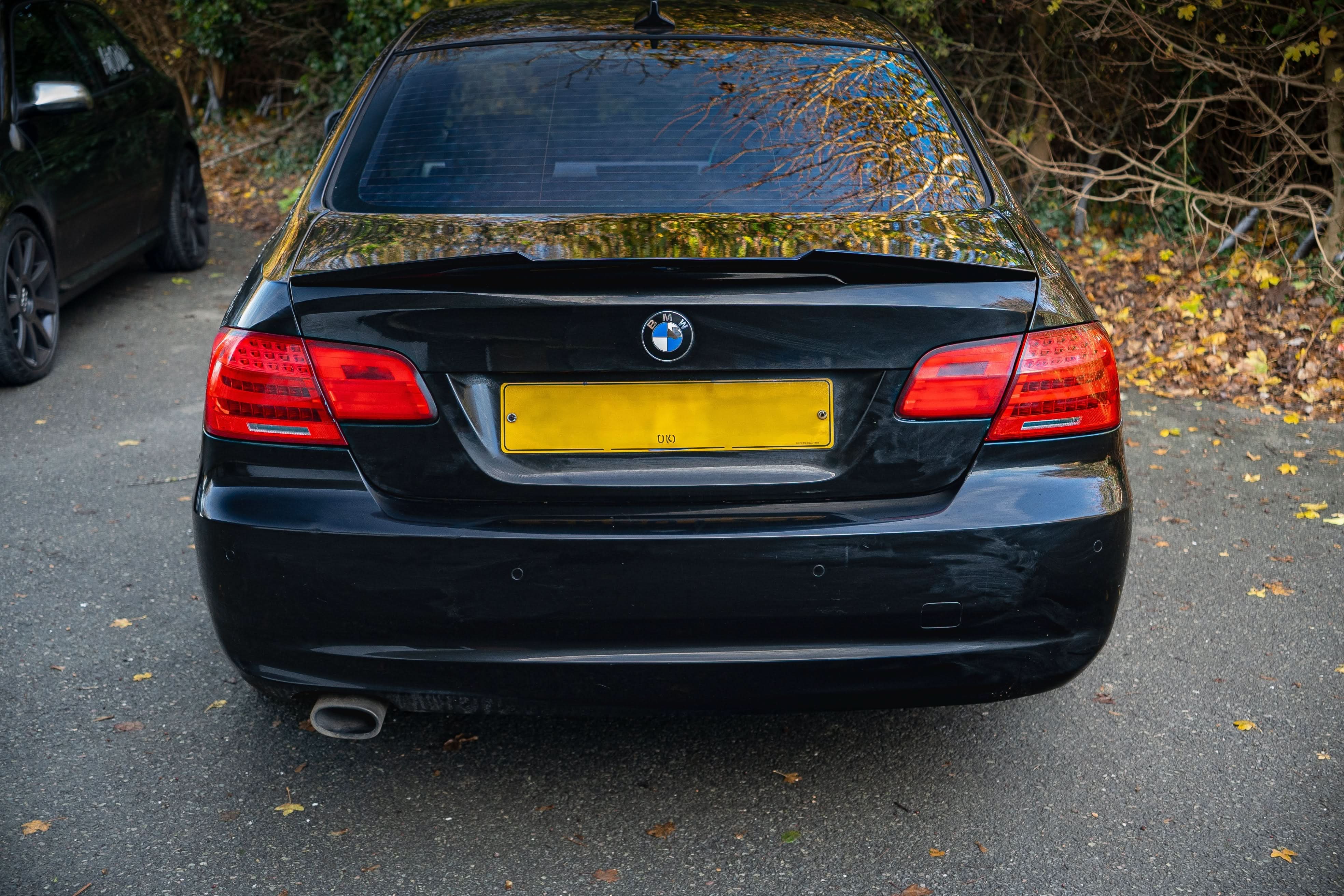 V Style Gloss Black Boot Spoiler for BMW 3 Series E92 Coupe inc M3 05-11 - Carbon Factory