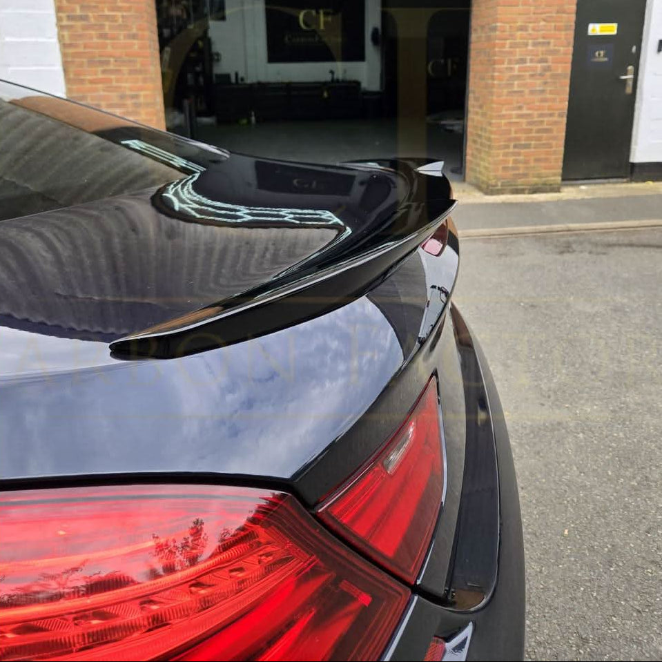 V Style Gloss Black Boot Spoiler for BMW 6 Series F06 F13 inc M6 11-18 - Carbon Factory