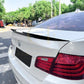 V Style Gloss Black Boot Spoiler for BMW F10 5 Series 10-17 - Carbon Factory