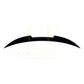 V Style Gloss Black Boot Spoiler for BMW F10 5 Series 10-17 - Carbon Factory