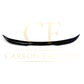 V Style Gloss Black Boot Spoiler for BMW G06 X6 19-Present - Carbon Factory