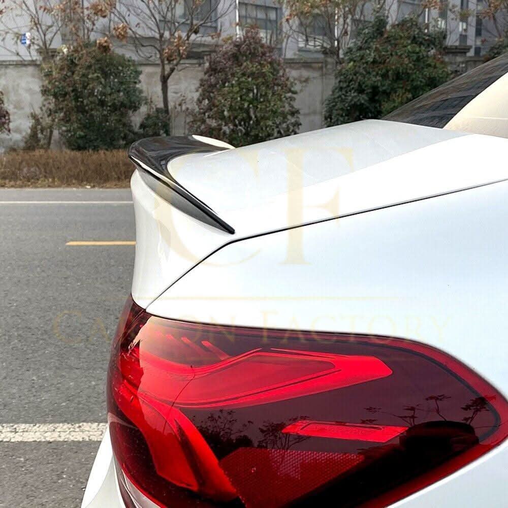 V Style Gloss Black Boot Spoiler for Mercedes Benz W177 A Class Saloon 18-Present - Carbon Factory
