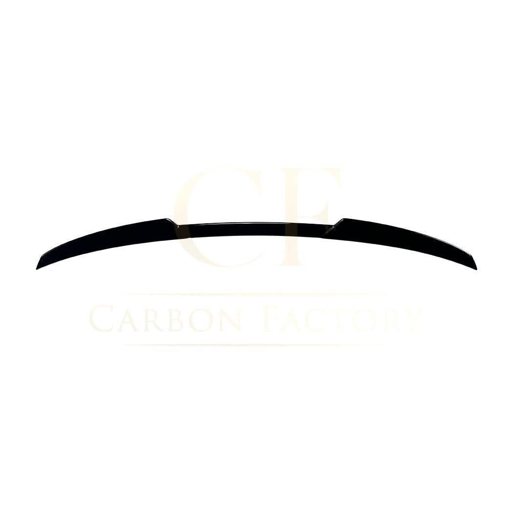 V Style Gloss Black Mid Spoiler for BMW E91 Estate 3 Series 05-13 - Carbon Factory
