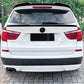 V Style Gloss Black Mid Spoiler for BMW F25 X3 11-17 - Carbon Factory