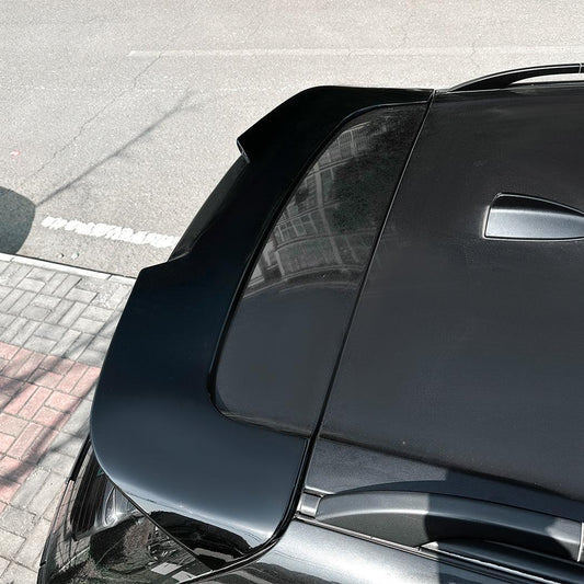 V Style Gloss Black Roof Spoiler for BMW E70 X5 08-14 - Carbon Factory