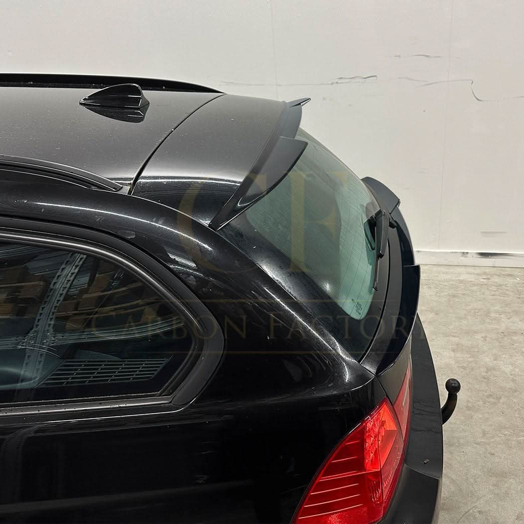 V Style Gloss Black Roof Spoiler for BMW E91 Estate 3 Series 05-13 - Carbon Factory