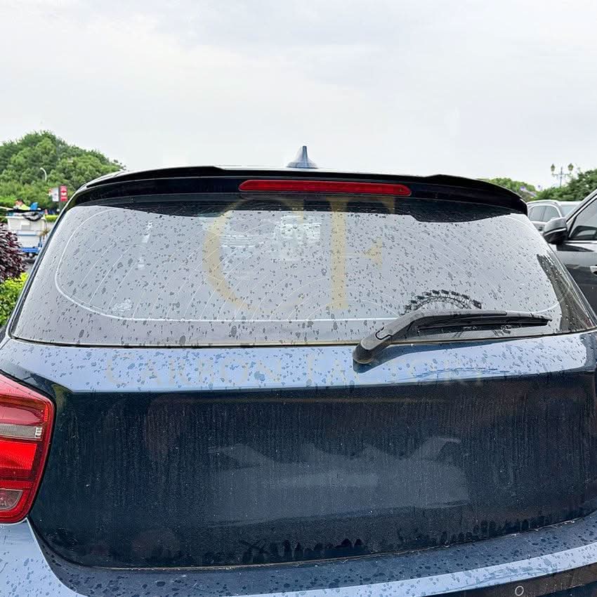 V Style Gloss Black Roof Spoiler for BMW F20 F21 1 Series 11-19 - Carbon Factory