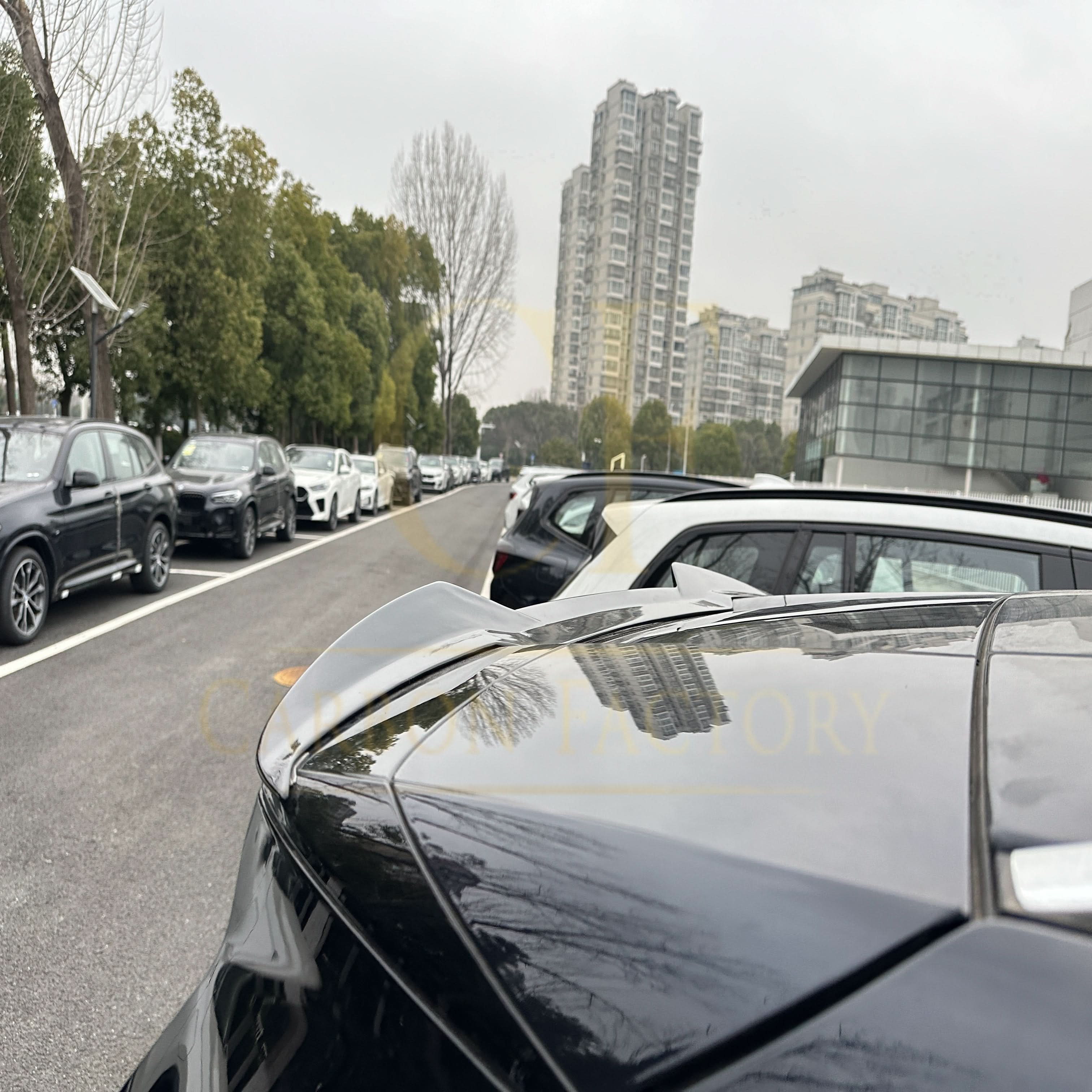 V Style Gloss Black Side Roof Spoiler for BMW G45 X3 25-Present - Carbon Factory