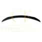 V Style Gloss Black Spoiler for Mercedes Benz W206 C Class Saloon 22-Present - Carbon Factory