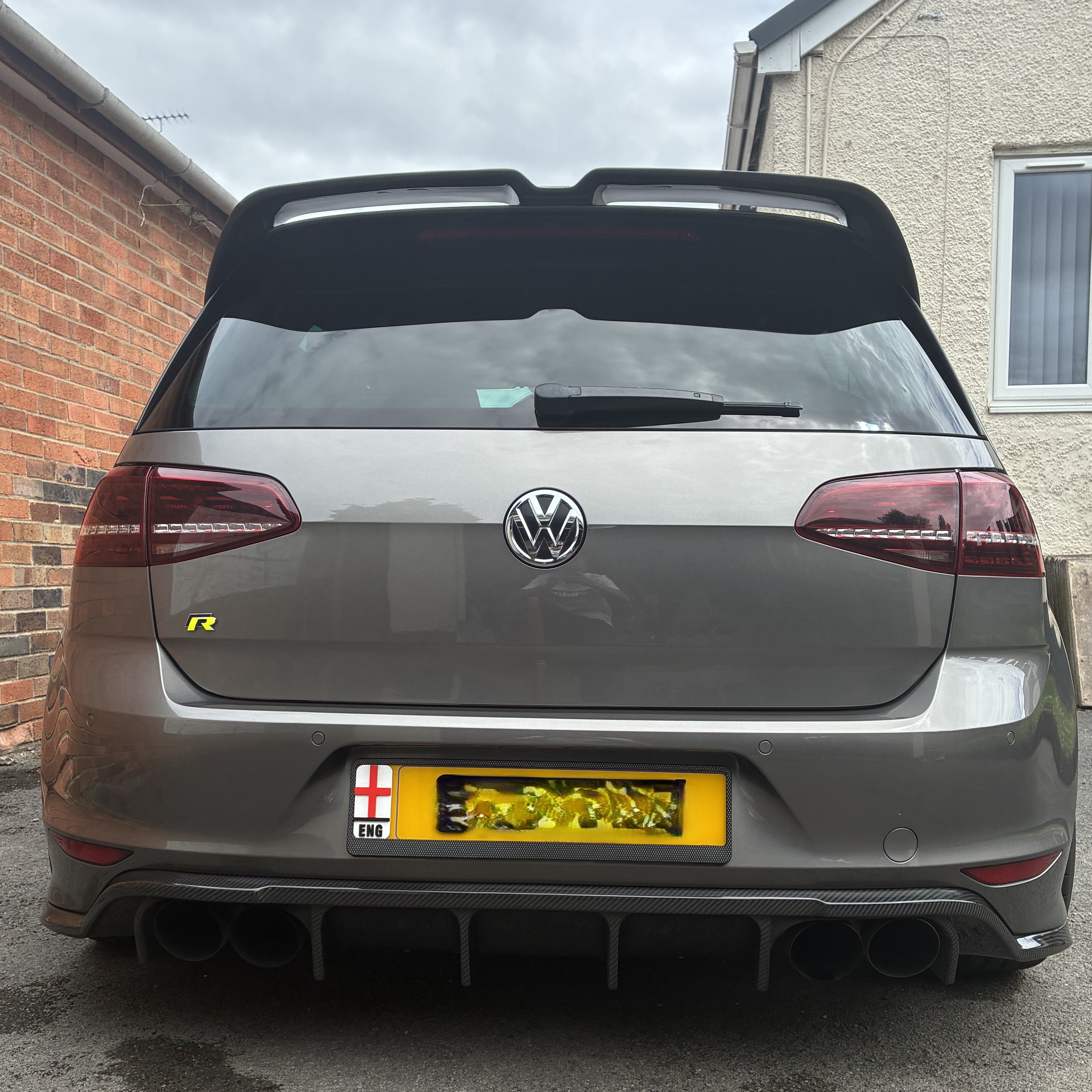 OT Style Carbon Fibre Boot Spoiler for VW Golf MK7 GTI GTD & R 14-20