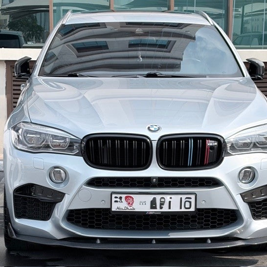 MP Style Carbon Fibre Front Splitter for BMW F85 X5M F86 X6M 16-Present - Carbon Factory