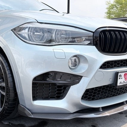 MP Style Carbon Fibre Front Splitter for BMW F85 X5M F86 X6M 16-Present - Carbon Factory