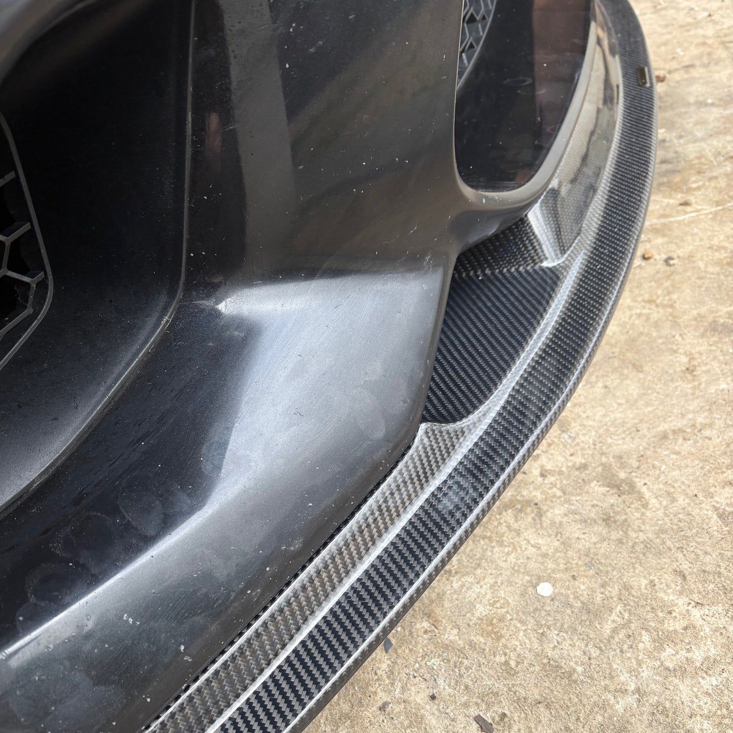 MTC Style Carbon Fibre Front Splitter for BMW F87 M2 OG 16-18