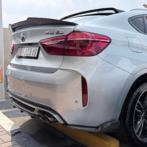 PSM Style Pre-Preg Carbon Fibre Boot Spoiler for BMW F16 X6 F86 X6M 15-18 - Carbon Factory