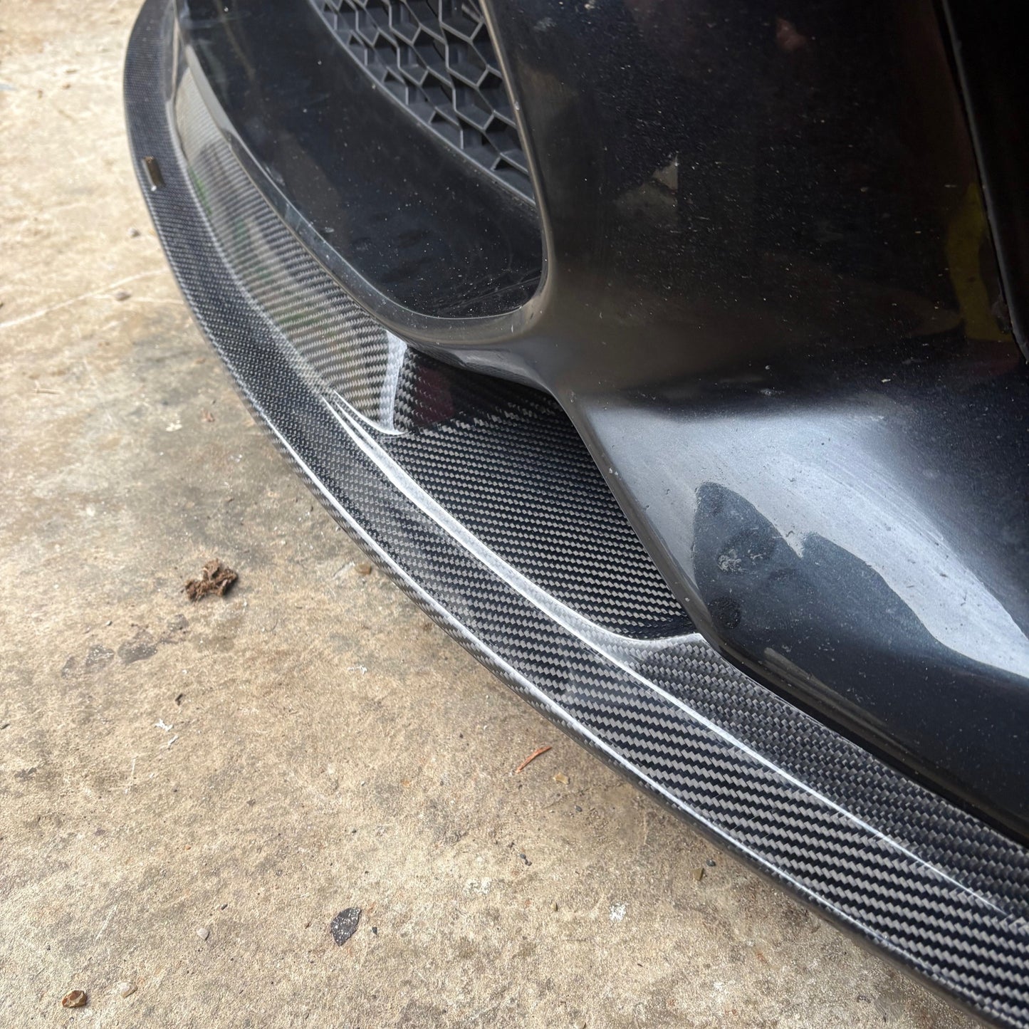 MTC Style Carbon Fibre Front Splitter for BMW F87 M2 OG 16-18