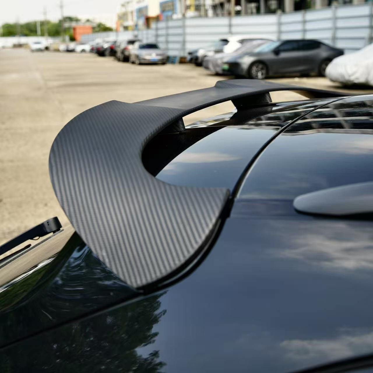 Pre-Preg Carbon Fibre Roof Spoiler for Audi C8 RS6 Estate 19-24 - Carbon Factory
