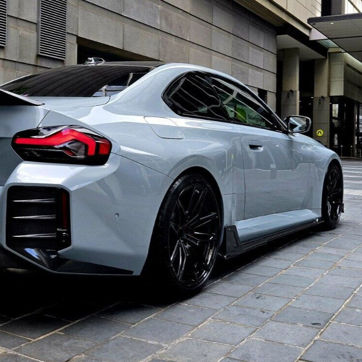 V Style Pre-Preg Carbon Fibre Side Skirts for BMW G87 M2 23-Present