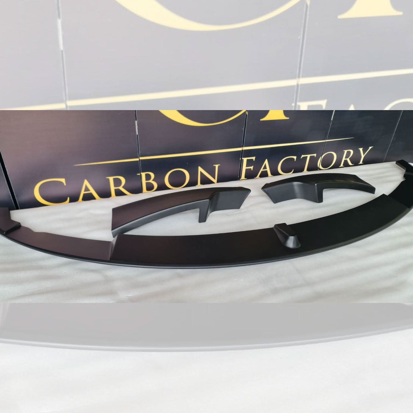 MP Style Matt Black Front Splitter for BMW F30 F31 3 Series M Sport 12-19 - Carbon Factory