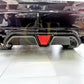 CS Style with LED Pre-Preg Carbon Fibre Rear Diffuser for BMW F90 M5 17-24 - Carbon Factory
