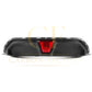 CS Style with LED Pre-Preg Carbon Fibre Rear Diffuser for BMW F90 M5 17-24 - Carbon Factory