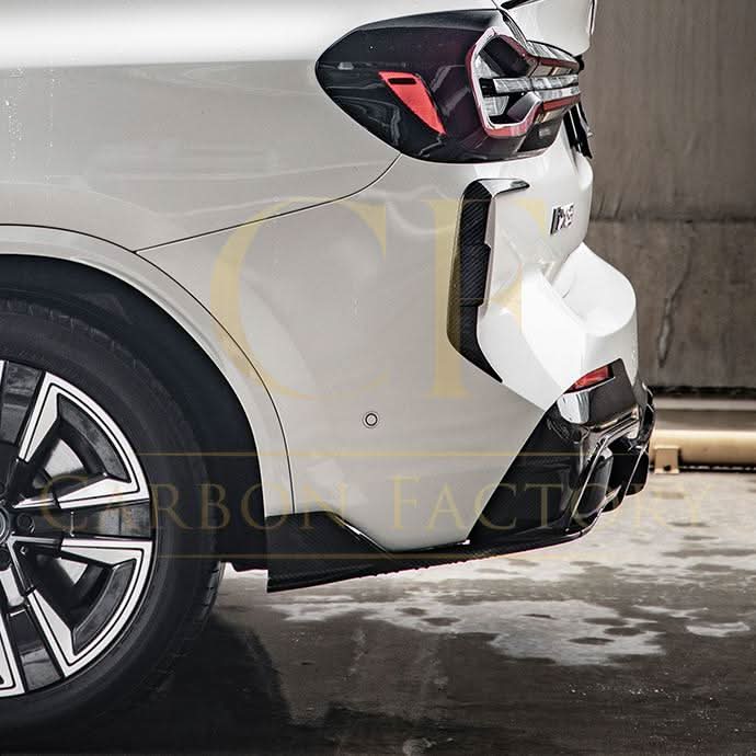 DS Style Pre-Preg Carbon Fibre Rear Diffuser for BMW G01 X3 G08 IX3 LCI 22-25 - Carbon Factory