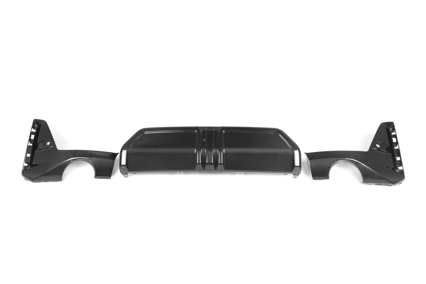 MP Style Carbon Fibre Rear Diffuser for BMW G20 G28 3 Series LCI M Sport 22-25 - Carbon Factory