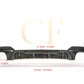 MP Style Pre-Preg Carbon Fibre Rear Diffuser for BMW 3 Series G20 G21 Pre-LCI M Sport 19-22 - Carbon Factory
