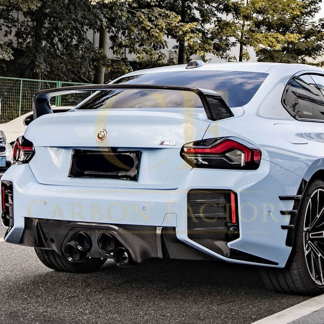 MP Style Pre-Preg Carbon Fibre Rear Diffuser Outer for BMW G87 M2 23-Present - Carbon Factory