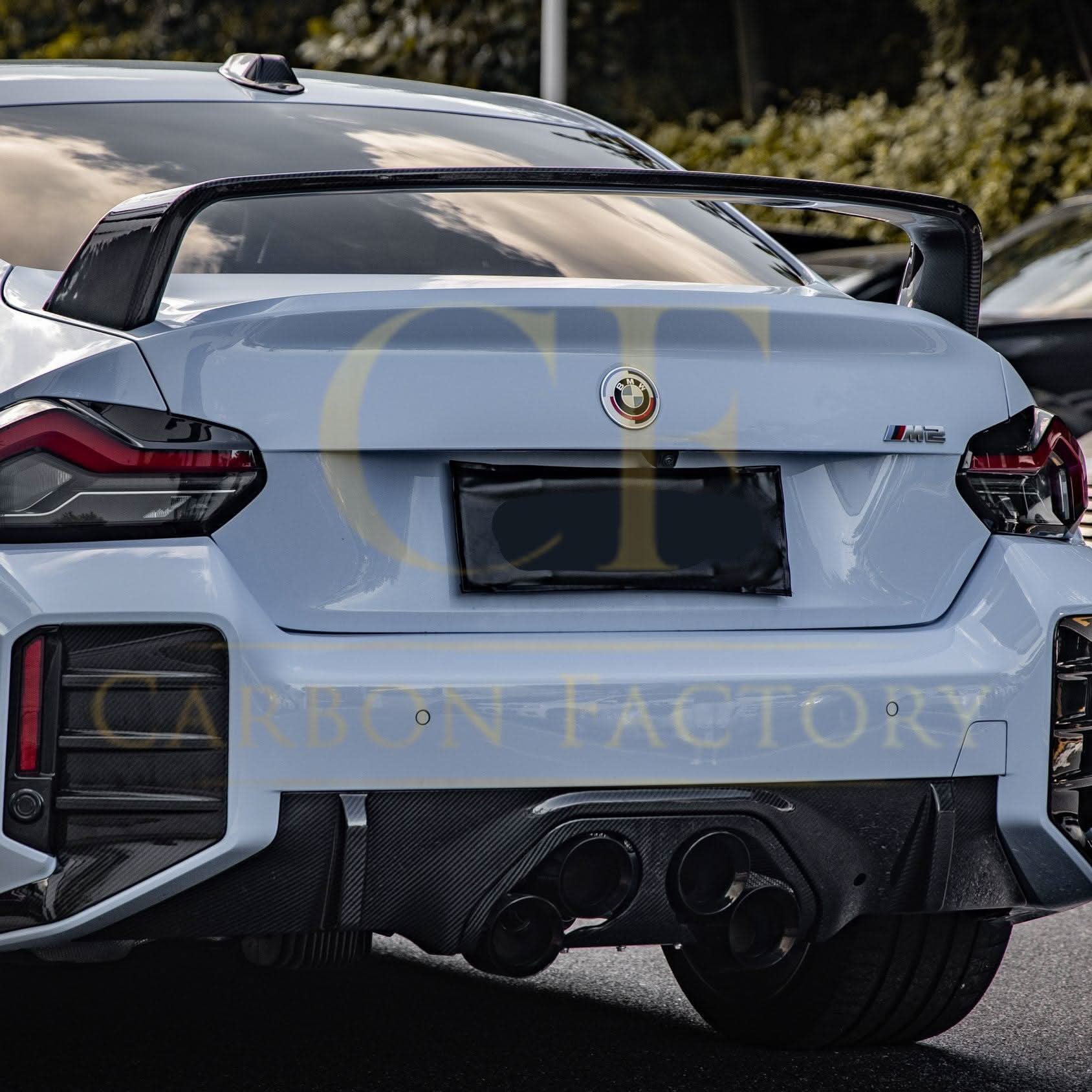 MP Style Pre-Preg Carbon Fibre Rear Diffuser Outer for BMW G87 M2 23-Present - Carbon Factory