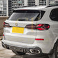MP Style Pre-Preg Carbon Fibre Rear Side Diffuser for BMW G05 X5 LCI 23-25 - Carbon Factory
