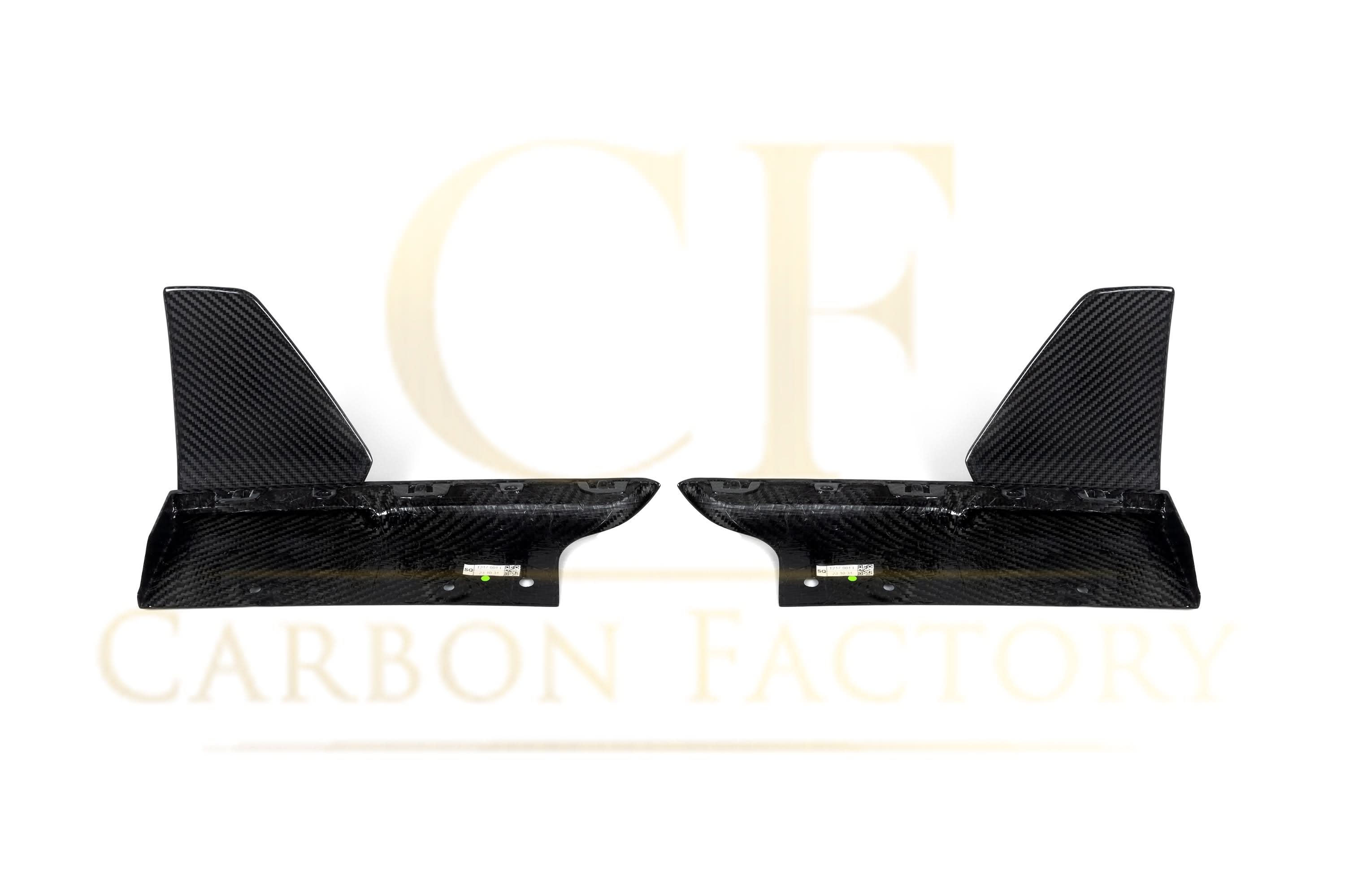 MP Style Pre-Preg Carbon Fibre Rear Side Diffuser for BMW G05 X5 LCI 23-25 - Carbon Factory
