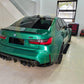 OEM Style Pre-Preg Carbon Fibre Rear Diffuser for BMW G80 M3 G82 G83 M4 21-Present - Carbon Factory