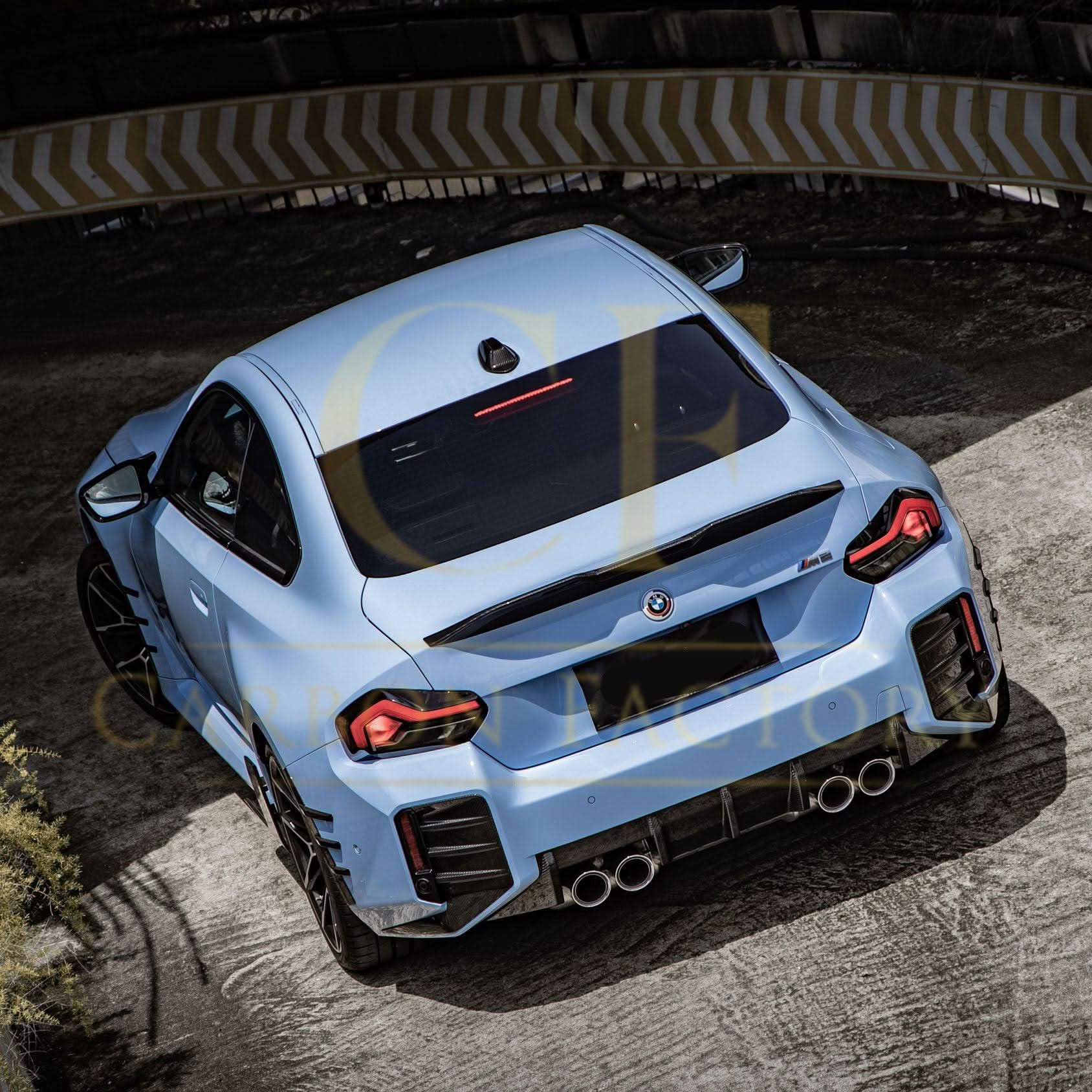 OEM Style Pre-Preg Carbon Fibre Rear Diffuser for BMW G87 M2 23-Present - Carbon Factory