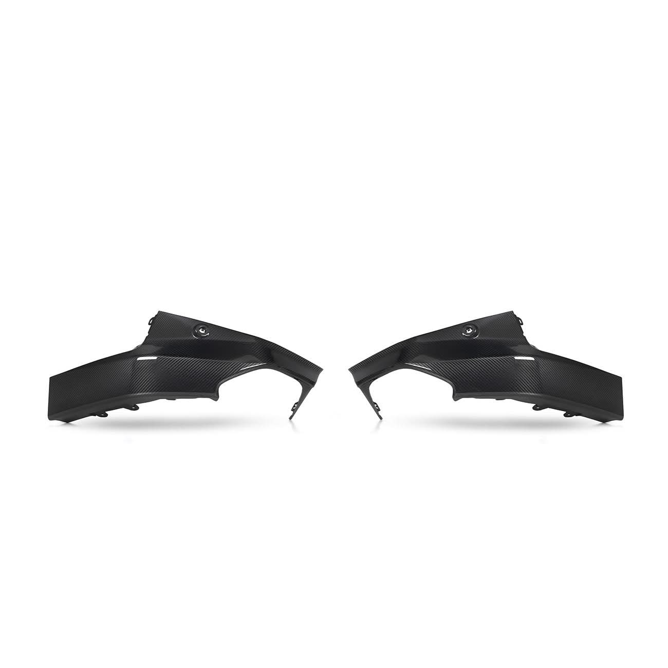OEM Style Pre-Preg Carbon Fibre Side Diffuser for BMW 2 Series G42 Coupe 21-Present - Carbon Factory