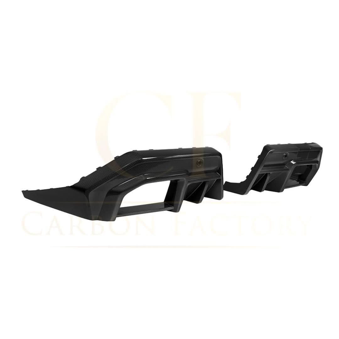 SQ-A Style Pre-Preg Carbon Fibre Rear Diffuser for BMW G90 G99 M5 2025-Present - Carbon Factory