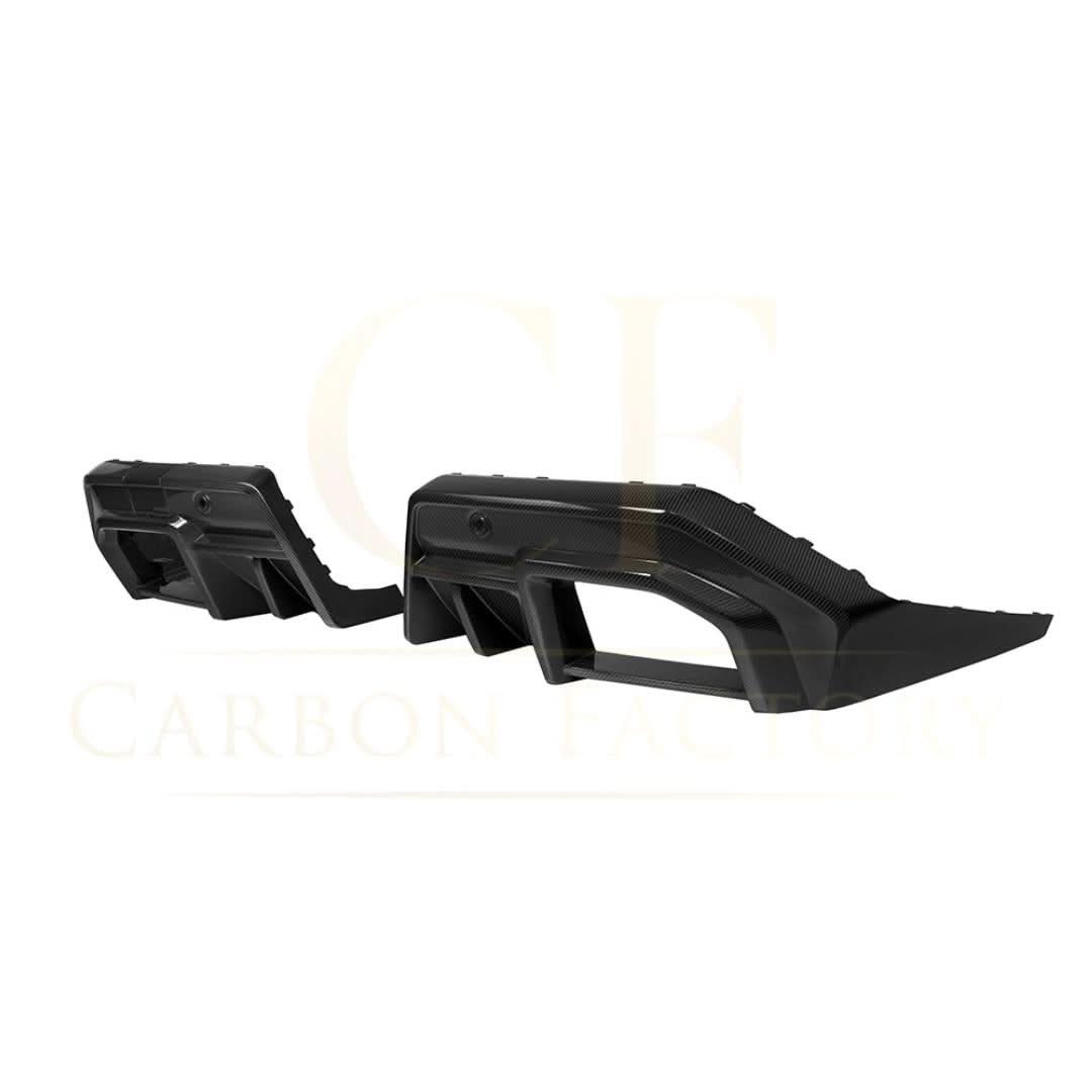 SQ-A Style Pre-Preg Carbon Fibre Rear Diffuser for BMW G90 G99 M5 2025-Present - Carbon Factory