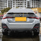 SQ Style Pre-Preg Carbon Fibre Rear Diffuser Dual Exhaust for BMW G26 4 Series Gran Coupe 21-24 - Carbon Factory