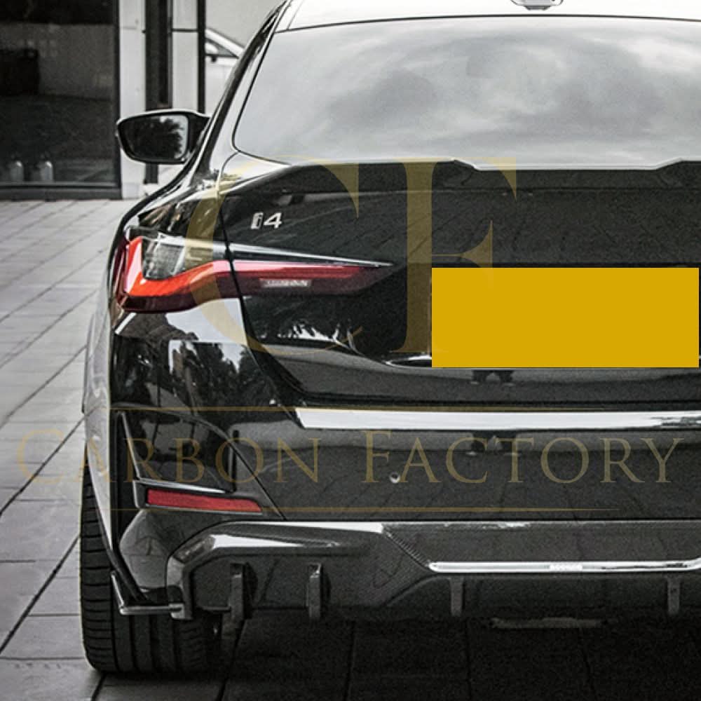 SQ Style Pre-Preg Carbon Fibre Rear Diffuser for BMW 4 Series i4 21-24 - Carbon Factory